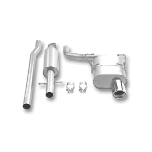 Mini Cooper - 2002 to 2006 - All [All] (Touring Type Exhaust) (Rolled Angle-Cut Polished Tip)