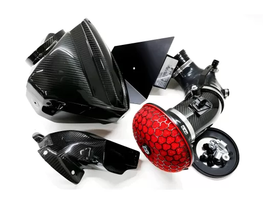 Toyota GR Supra - 2020 to 2025 - Coupe [All Except 2.0] (Wth Heat Shield and Dry Carbon Fiber Intake Pipe) (Includes Carbon Fiber Air Box)