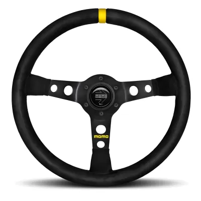 Universal (MOD. 07) (Black Center, Black Suede and Yellow Center Marker) (350mm Diameter) (2.8