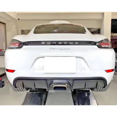 Porsche 718 Cayman - 2017 to 2025 - Coupe [GTS, GTS 4.0, S] (GT4 Style Rear Diffuser Lip)