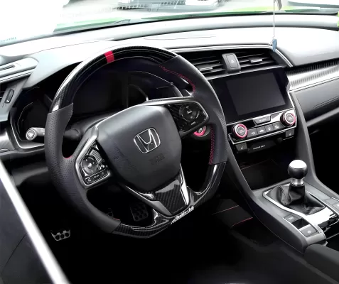 Honda Civic - 2016 to 2020 - 2 Door Coupe [All] (Carbon Fiber Look)