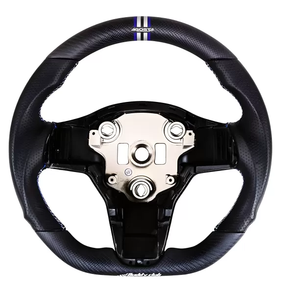 Buddy Club Time Attack Steering Wheel for 2021 tesla Model Y