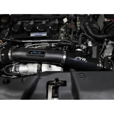 Honda Civic - 2017 to 2020 - 2 Door Coupe [Si] _or_ 4 Door Sedan [Si] (Carbon Fiber Inlet Pipe) (For PRL Intake With Street MAF)