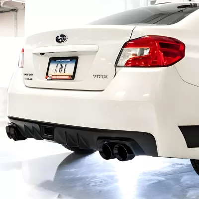 Subaru WRX - 2015 to 2021 - Sedan [All] (Track Edition) (Quad Diamond Black Double Walled Slash Cut Tips)