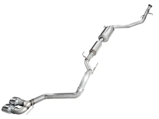 Toyota Tacoma - 2024 to 2025 - All [All] (0FG Edition) (Cat-Back) (Dual Chrome Silver Tips) (Standard Bumper Only)