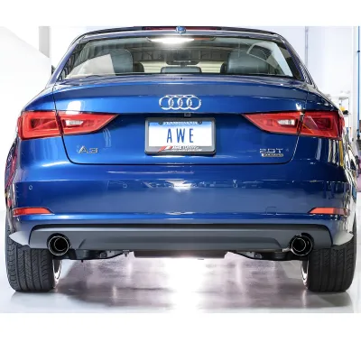 Audi A3 - 2015 to 2019 - 4 Door Sedan [2.0 TFSI Premium Plus S Line quattro, 2.0 TFSI Premium Plus quattro, 2.0 TFSI Premium quattro, 2.0 TFSI Prestige quattro] (Touring Edition) (Dual Diamond Black Tips)