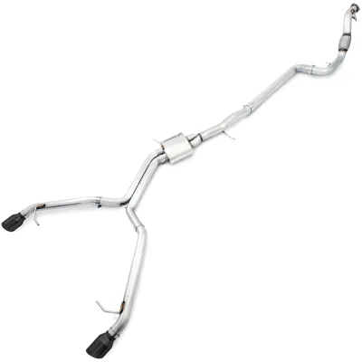 Audi A4 - 2017 to 2018 - Sedan [2.0 TFSI Premium Plus quattro, 2.0 TFSI Premium quattro, 2.0 TFSI Prestige quattro] (Track Edition) (Dual Diamond Black Double Walled Tips) (Includes Downpipe)