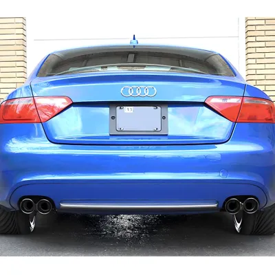 Audi A5 - 2010 to 2017 - All [2.0T Premium Plus quattro, 2.0T Premium quattro, 2.0T Prestige quattro, Sport quattro] (Touring Edition) (Quad Chrome Silver Tips)