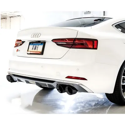 Audi S5 - 2018 to 2024 - 4 Door Hatchback [All] (SwitchPath Edition) (Quad Diamond Black Double Walled Tips) (Non-Resonated)