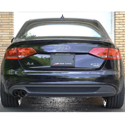 Audi A4 - 2009 to 2016 - 4 Door Sedan [2.0T Premium Plus quattro, 2.0T Premium quattro, 2.0T Prestige quattro] _or_ 4 Door Wagon [All] (Touring Edition) (Dual Chrome Silver Tips)