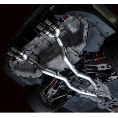 BMW 3 Series M3 - 2021 to 2026 - Sedan [All] (Track Edition) (Quad Diamond Black Double Walled Slash Cut Tips)