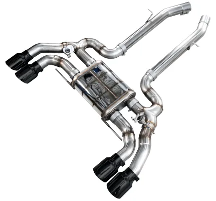 BMW X4 M - 2020 to 2025 - SUV [All] (SwitchPath Edition) (Axle Back) (Quad Diamond Black Double Walled Slash Cut Tips)