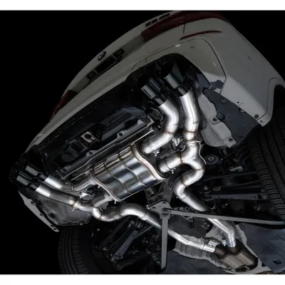 BMW X3 M - 2020 to 2024 - SUV [All] (SwitchPath Edition) (Axle Back) (Quad Diamond Black Double Walled Slash Cut Tips)