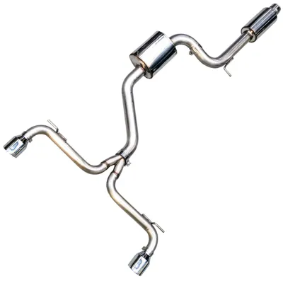 Volkswagen Golf GTI - 2015 to 2017 - All [All] (Touring Edition) (Dual Chrome Silver Tips)