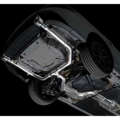 Volkswagen Jetta GLI - 2022 to 2025 - Sedan [All] (Track Edition) (Dual Chrome Silver Double Walled Tips)