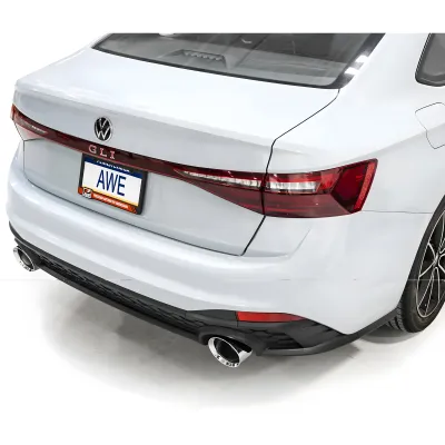Volkswagen Jetta GLI - 2022 to 2025 - Sedan [All] (Track Edition) (Dual Chrome Silver Double Walled Tips)