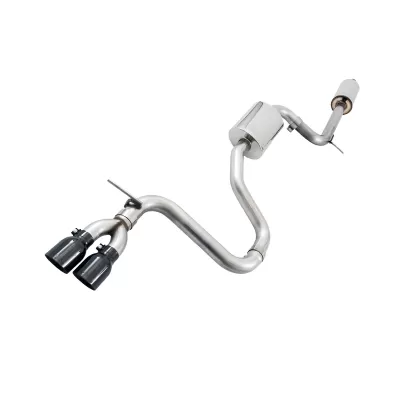 Volkswagen Golf - 2015 to 2017 - All [All] (Touring Edition) (For Pre-Facelift Models) (Dual Diamond Black Double Walled Slash Cut Tips)