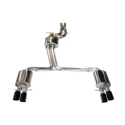 Audi S5 - 2013 to 2017 - Coupe [All] (Touring Edition) (Quad Diamond Black Double Walled Tips) (3.5 Inch Tips)