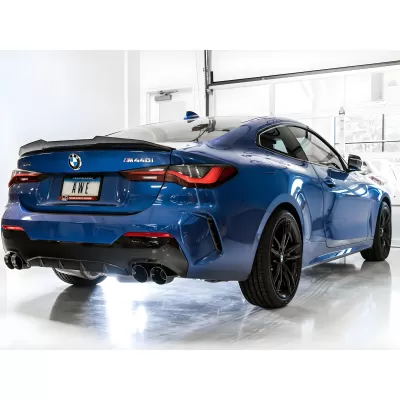 BMW 3 Series - 2020 - Sedan [M340i, M340i xDrive] (Touring Edition) (Cat-Back) (Quad Diamond Black Tips) (Resonated)