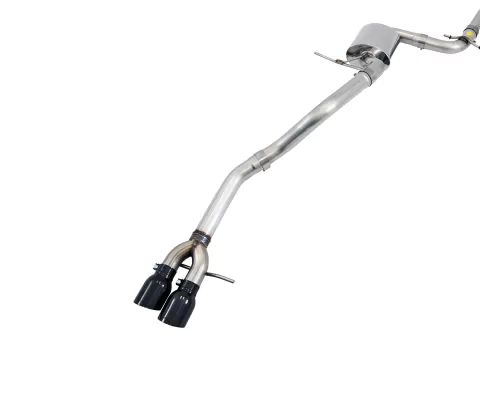 Volkswagen Jetta - 2016 to 2018 - Sedan [S 1.4L Turbo, SE 1.4L Turbo, Wolfsburg Ed.] (Track Edition) (Dual Diamond Black Double Walled Slash Cut Tips)