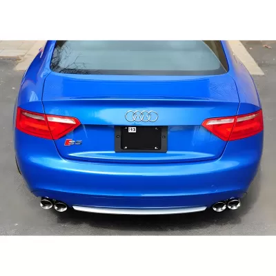 Audi S5 - 2008 to 2012 - Coupe [All] (Track Edition) (Quad Chrome Silver Double Walled Tips)