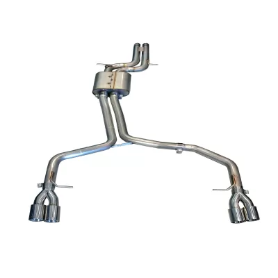 Audi S5 - 2008 to 2012 - Coupe [All] (Track Edition) (Quad Chrome Silver Double Walled Tips)