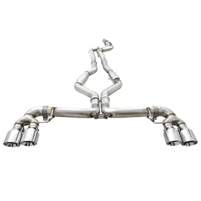 BMW 3 Series - 2020 - Sedan [M340i, M340i xDrive] (Track Edition) (Cat-Back) (Quad Chrome Silver Tips)