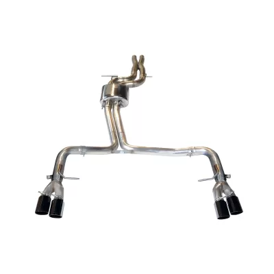 Audi S4 - 2010 to 2016 - Sedan [All] (Track Edition) (Quad Diamond Black Double Walled Tips) (3.5 Inch Tips)