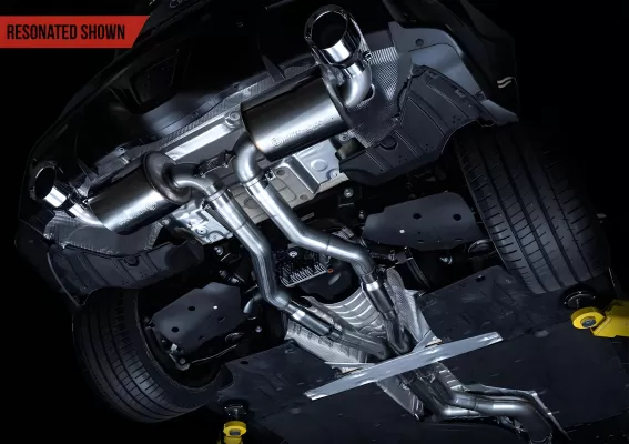 Toyota GR Supra - 2020 to 2025 - Coupe [All Except 2.0] (Touring Edition) (With Resonators) (Dual Chrome Double Walled Slash Cut Tips)