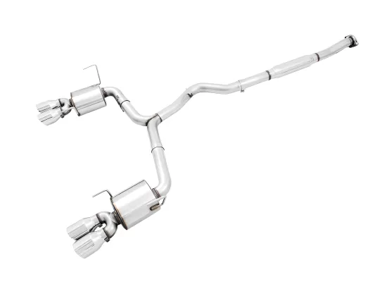 Subaru WRX - 2015 to 2021 - Sedan [All] (Touring Edition) (Quad Chrome Double Walled Slash Cut Tips)