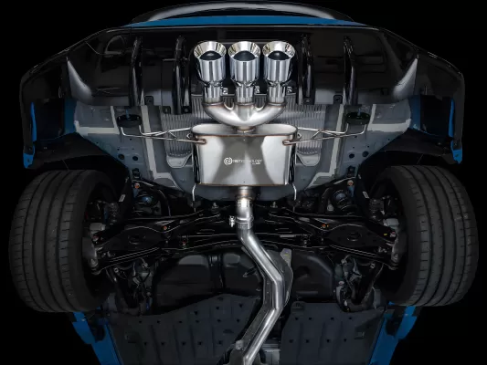 Honda Civic - 2023 to 2026 - Hatchback [FL5 Type R] (Touring Edition) (Triple Chrome Double Walled Slash Cut Tips) (Includes Front Pipe)