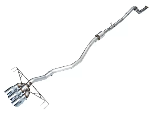 Honda Civic - 2023 to 2026 - Hatchback [FL5 Type R] (Track Edition) (Triple Chrome Double Walled Slash Cut Tips) (Includes Front Pipe)