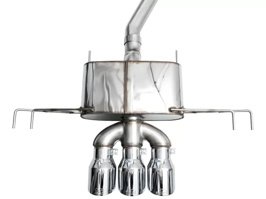 Honda Civic - 2023 to 2026 - Hatchback [FL5 Type R] (Touring Edition) (Triple Chrome Double Walled Slash Cut Tips) (Includes Front Pipe)