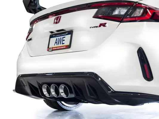 Honda Civic - 2023 to 2026 - Hatchback [FL5 Type R] (Track Edition) (Triple Chrome Double Walled Slash Cut Tips) (Includes Front Pipe)