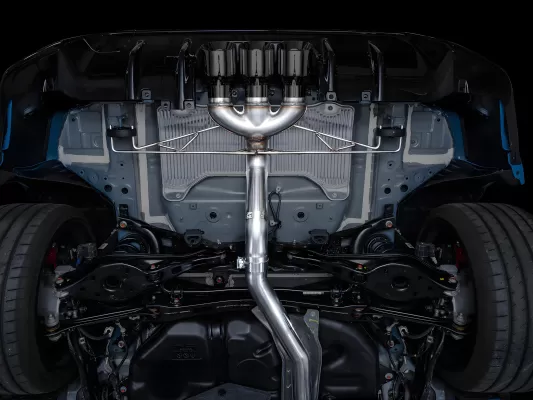 Honda Civic - 2023 to 2026 - Hatchback [FL5 Type R] (Track Edition) (Triple Diamond Black Double Walled Slash Cut Tips) (Includes Front Pipe)