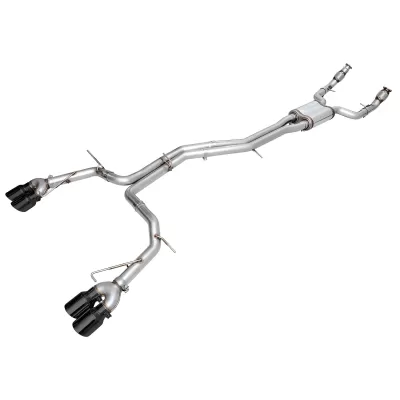 Audi S7 - 2020 to 2025 - Sedan [All] (Track Edition) (Cat-Back) (Quad Diamond Black Tips)