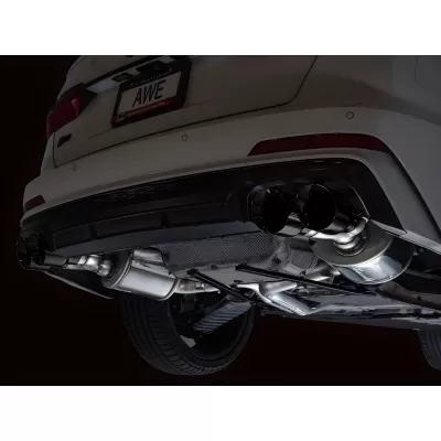 Audi S7 - 2020 to 2025 - Sedan [All] (Touring Edition) (Cat-Back) (Quad Diamond Black Tips)