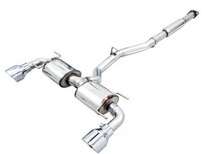 Toyota 86 - 2017 to 2020 - Coupe [All] (Touring Edition) (Cat-Back) (Dual Chrome Silver Tips)