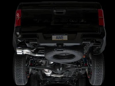 Toyota Tacoma - 2024 to 2025 - All [All] (0FG Edition) (Cat-Back) (Dual Chrome Silver Tips) (Standard Bumper Only)