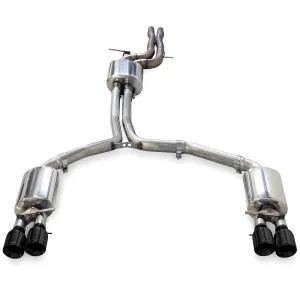 Audi A6 - 2016 to 2018 - Sedan [3.0 TFSI Premium Plus quattro, 3.0 TFSI Premium quattro, 3.0 TFSI Prestige quattro, 3.0 TFSI Sport quattro, 3.0T Competition Prestige quattro, 3.0T Premium Plus quattro, 3.0T Prestige quattro] (Touring Edition) (Quad Diamond Black Tips)