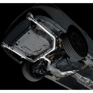 Volkswagen Jetta GLI - 2022 to 2025 - Sedan [All] (Track Edition) (Dual Chrome Silver Double Walled Tips)