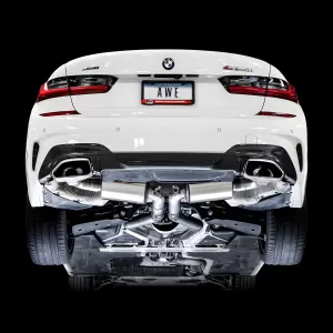 BMW 3 Series - 2020 - Sedan [M340i, M340i xDrive] (Touring Edition) (Catback) (Reuses Stock Tips) (Non-Resonated)