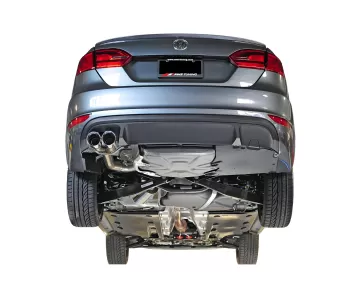 Volkswagen Jetta GLI - 2014 to 2018 - Sedan [All] (Track Edition) (Dual Polished Silver Double Walled Slash Cut Tips)