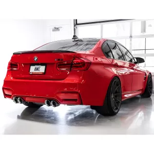 BMW 3 Series M3 - 2015 to 2018 - Sedan [All] (Track Edition) (Cat-Back) (Quad Chrome Silver Tips)