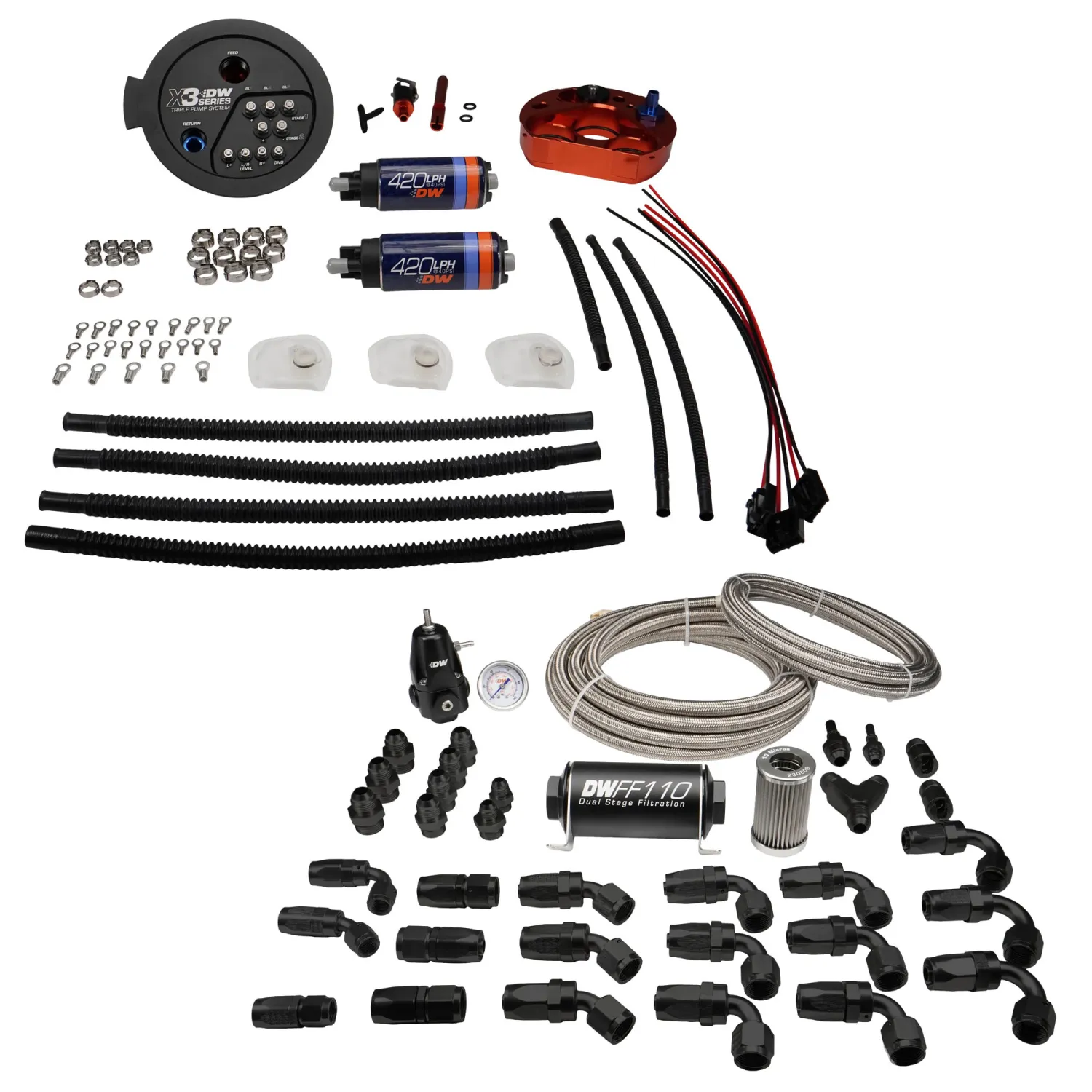 DeatschWerks Return Fuel System Conversion Kit for 2025 BMW 4 Series M4