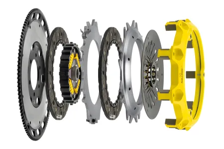 Mazda RX7 - 1993 to 1995 - Coupe [All] (MOD 225 XT Street Kit) (Full Face Organic Discs) (Sprung Hub) (With StreetLite Flywheel) (Without Counterweight)