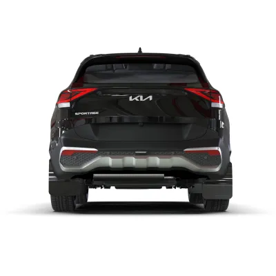 Kia Sportage - 2023 to 2025 - SUV [All] (Black) (Metallic Black Logo)