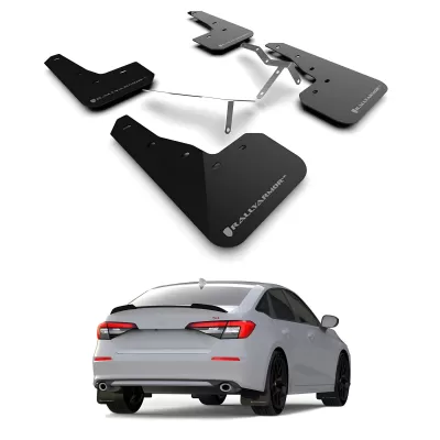 Honda Civic - 2022 to 2026 - Sedan [All] (Black) (Gray Logo)