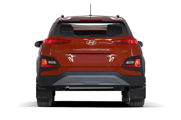 Hyundai Kona Electric - 2019 to 2023 - SUV [All] (Black) (Gray Logo)