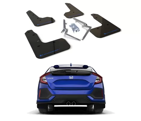 Honda Civic - 2017 to 2021 - 4 Door Hatchback [Sport 1.5L Turbo, Sport Touring] (Black) (Blue Logo)